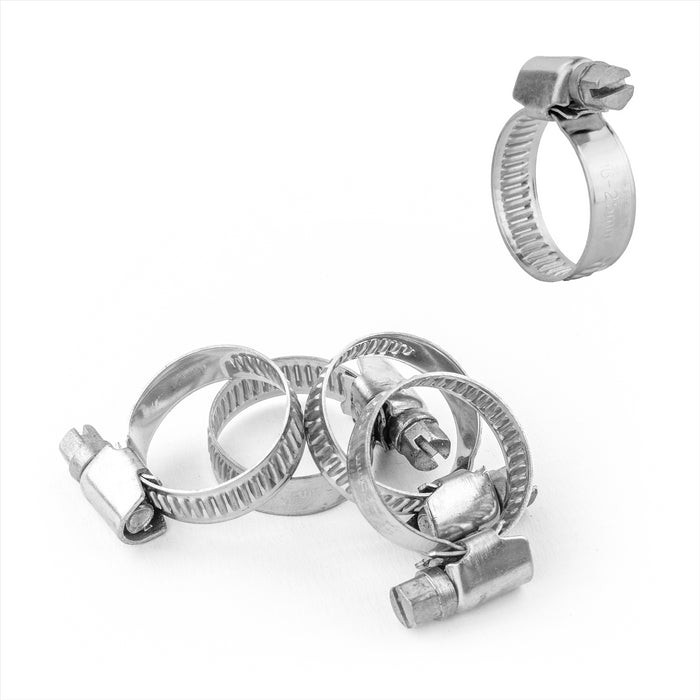 KCT Stainless Steel Hose Pipe Clip Tube Clamps for All types of Hose