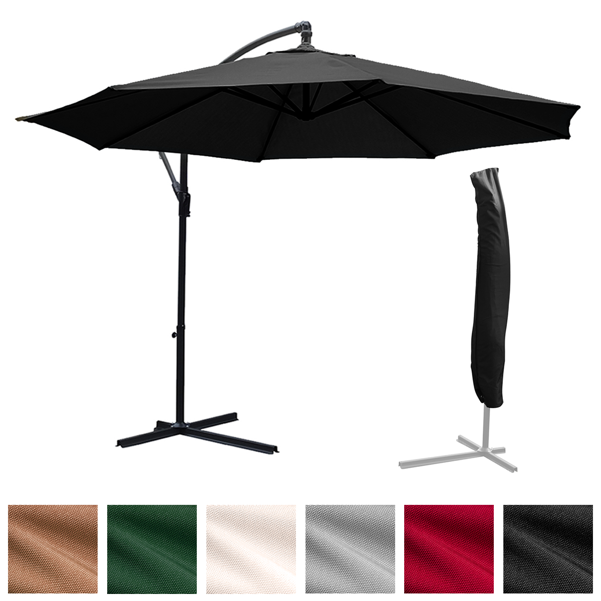 large cantilever patio umbrellas uk KCT 3m Garden Banana Parasols with Cover – KCT Direct Color:Brown without LED Light, No Base it creates a roomy hierarchy:Toys_&_Games/Kids_Room/Kids_Outdoor_Furniture/Kids_Table_&_Chair_Sets ITOPFOX 15 ft. x