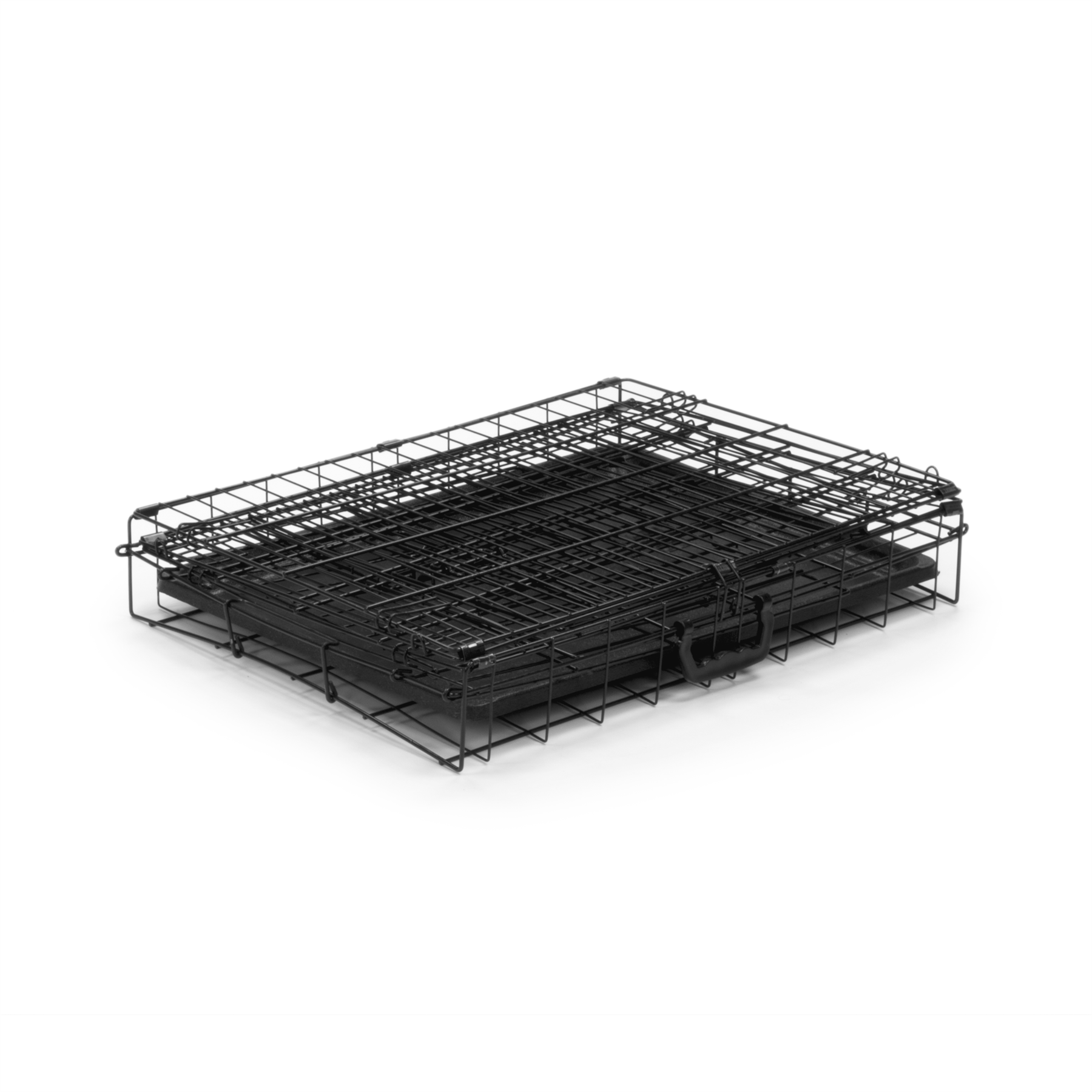 KCT Folding Pet Crates with Plastic Tray