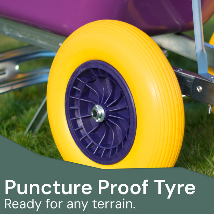 KCT 200L XL Heavy Duty Twin Wheelbarrow