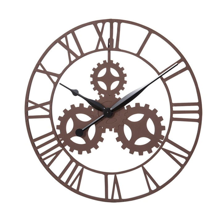 KCT Vintage Gear Design Wall Mounted Clock
