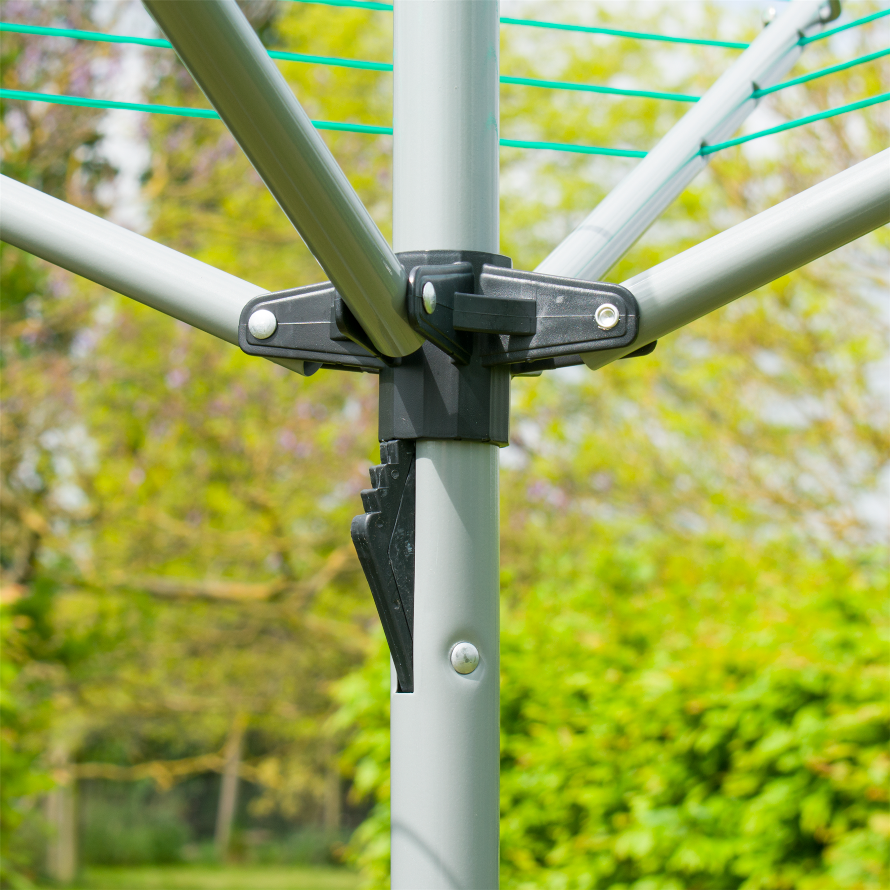 KCT 3 / 4 Arm Outdoor Rotary Washing Line Airers with Optional Covers
