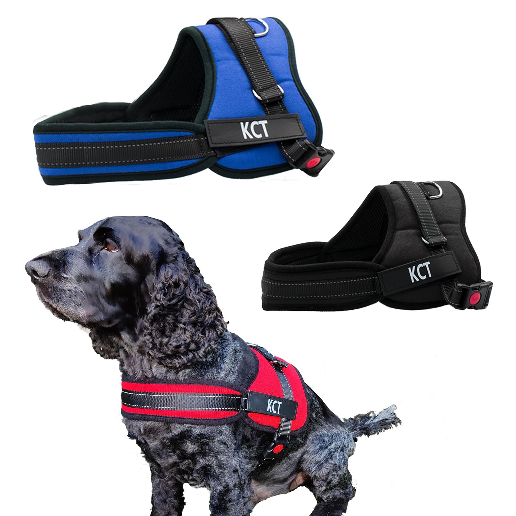 KCT Padded Dog Harnesses - Adjustable Pet Vest