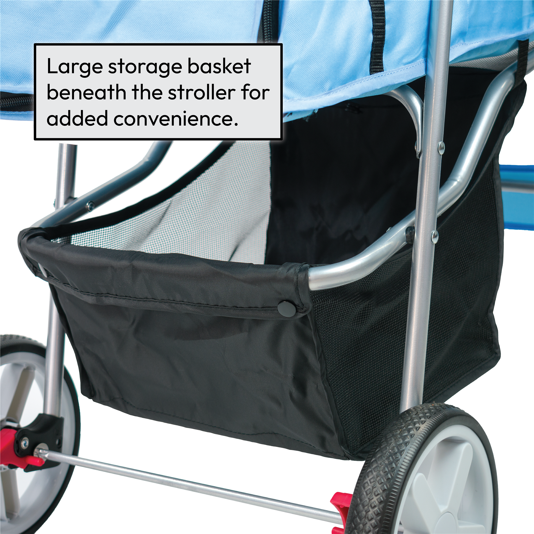 KCT Hooded Pet Stroller with Storage