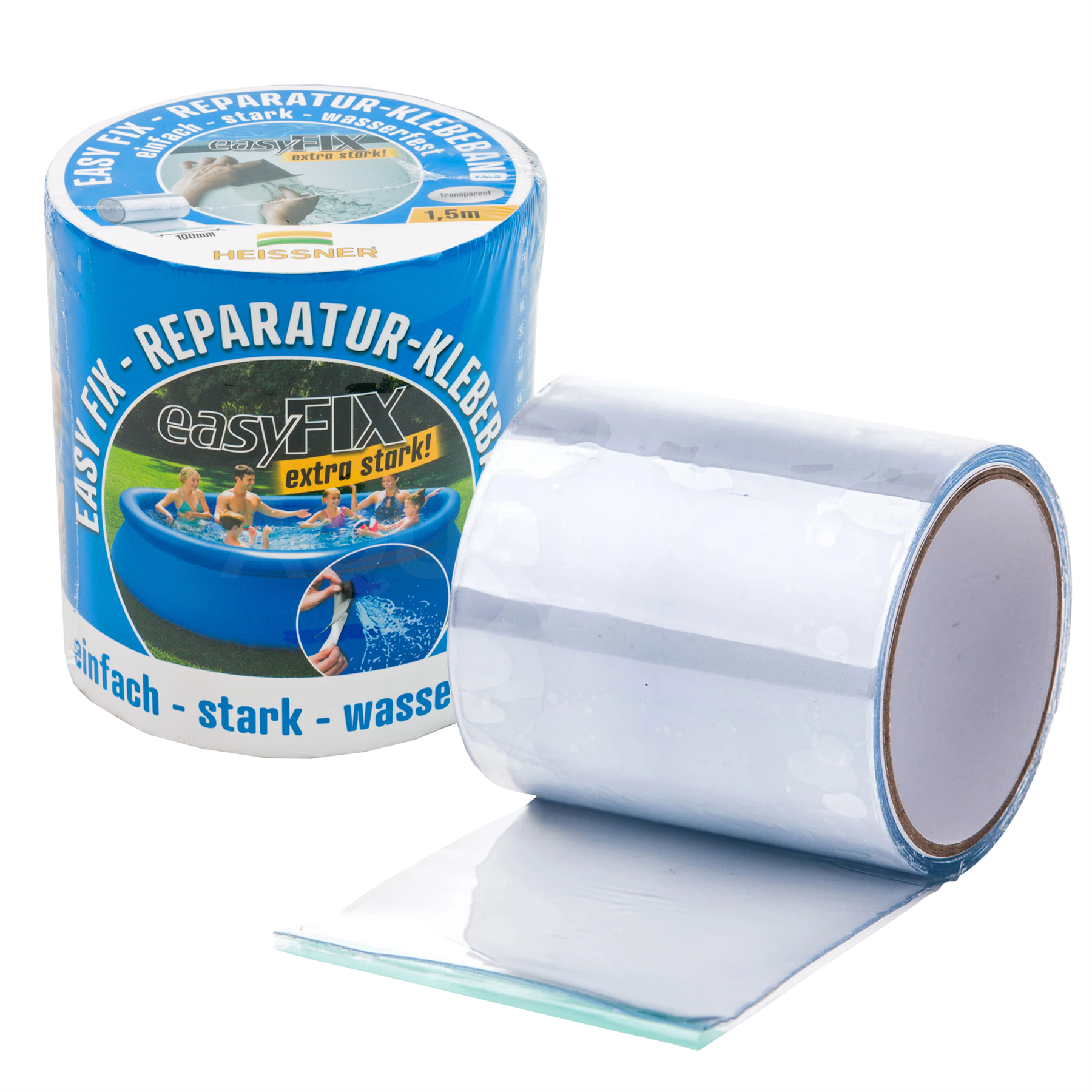 Heissner Easy Fix Universal Waterproof Repair Tape - Clear