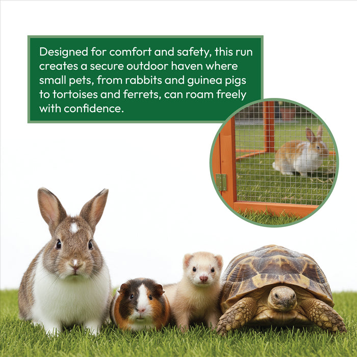 KCT 8ft Wooden Pet Run