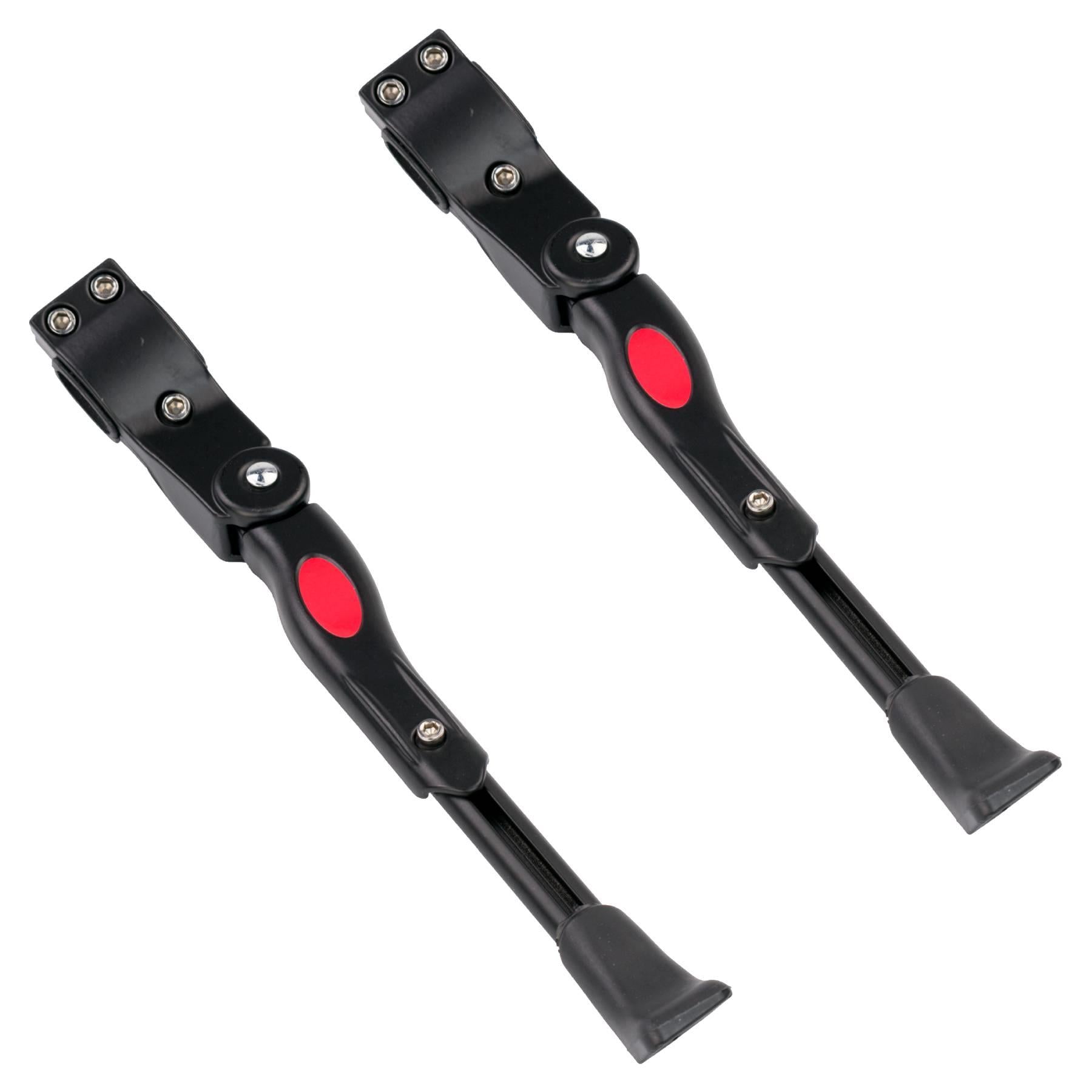 KCT 2 Pack Universal Bicycle Rear Side Prop Stand