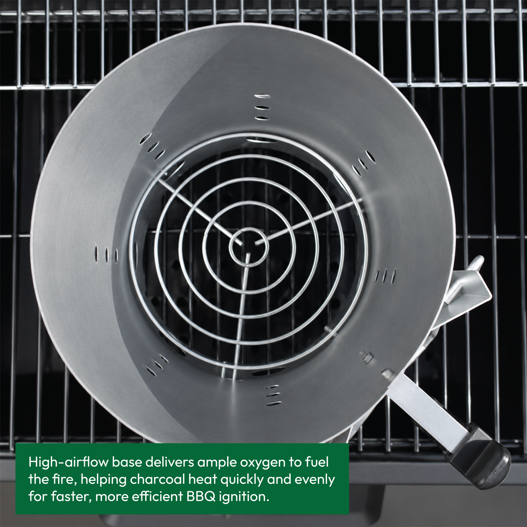 KCT Outdoor Charcoal BBQ Chimney Starter