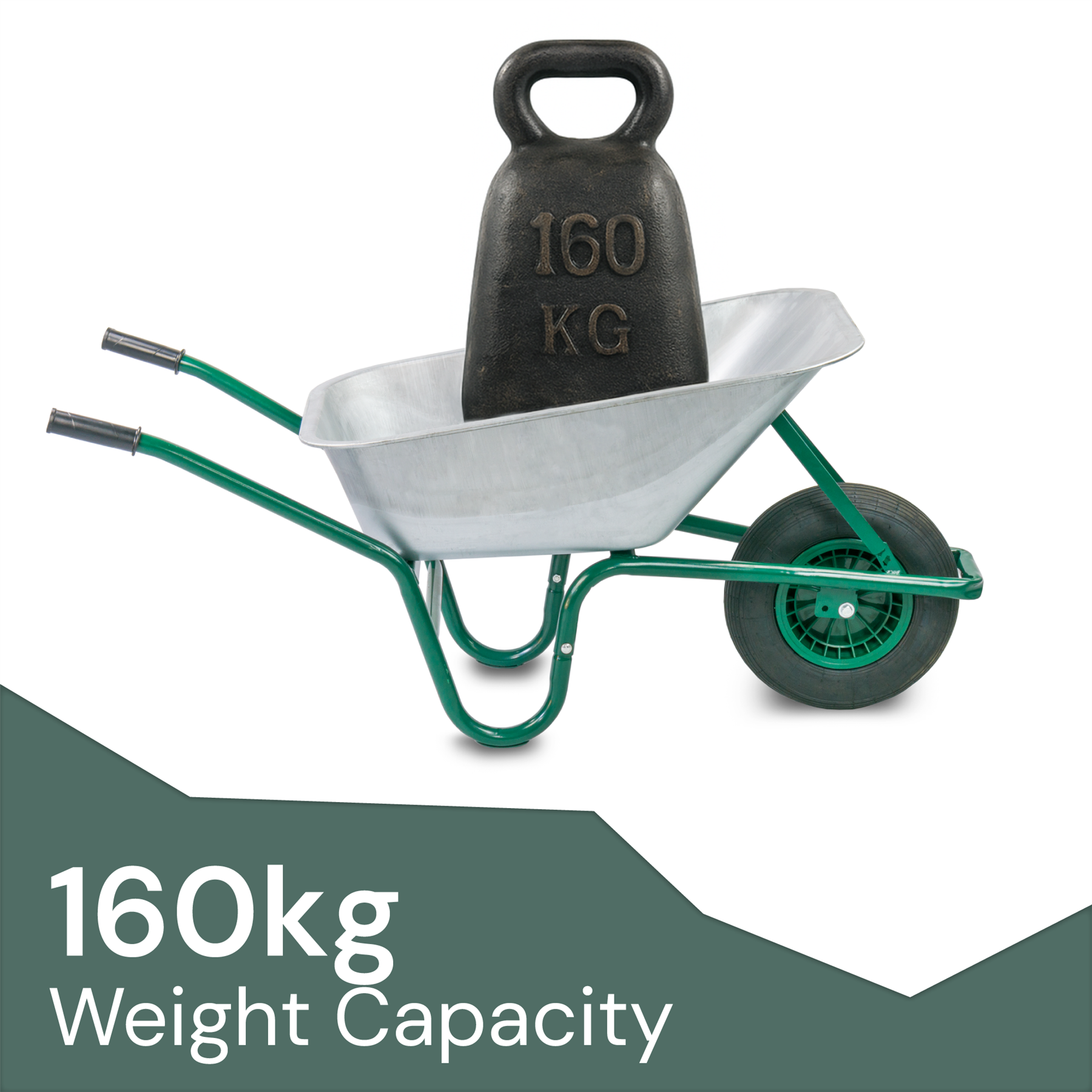 KCT 85L Garden Wheelbarrow with Pneumatic Tyre