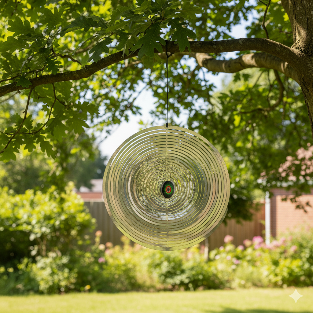 Pisces Pond Bird Deterrent Reflective Spinner