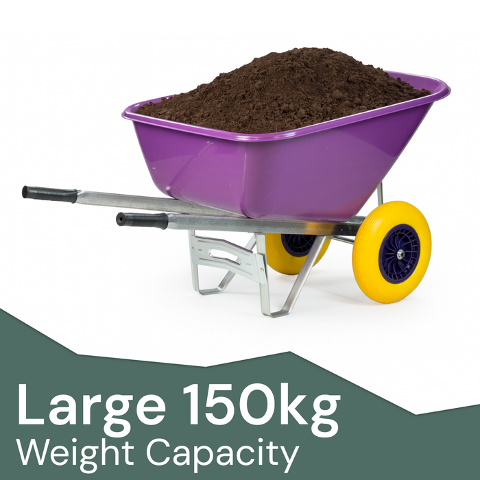 KCT 200L XL Heavy Duty Twin Wheelbarrow