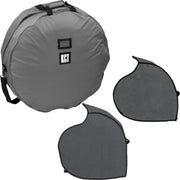 KCT Motorcycle Front & Rear Wheel Bag and Tyre Warmer Covers Set