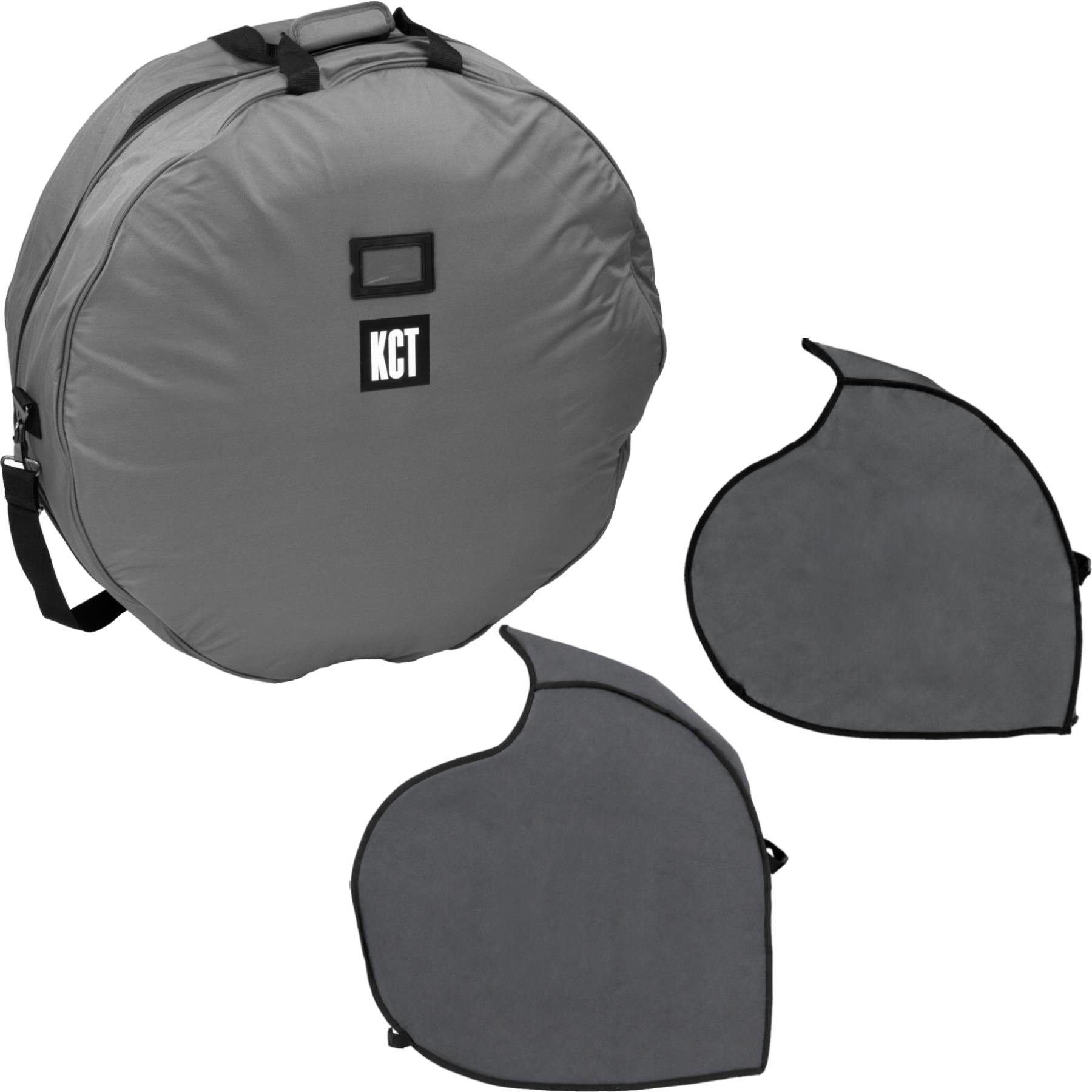 KCT Motorcycle Front & Rear Wheel Bag and Tyre Warmer Covers Set