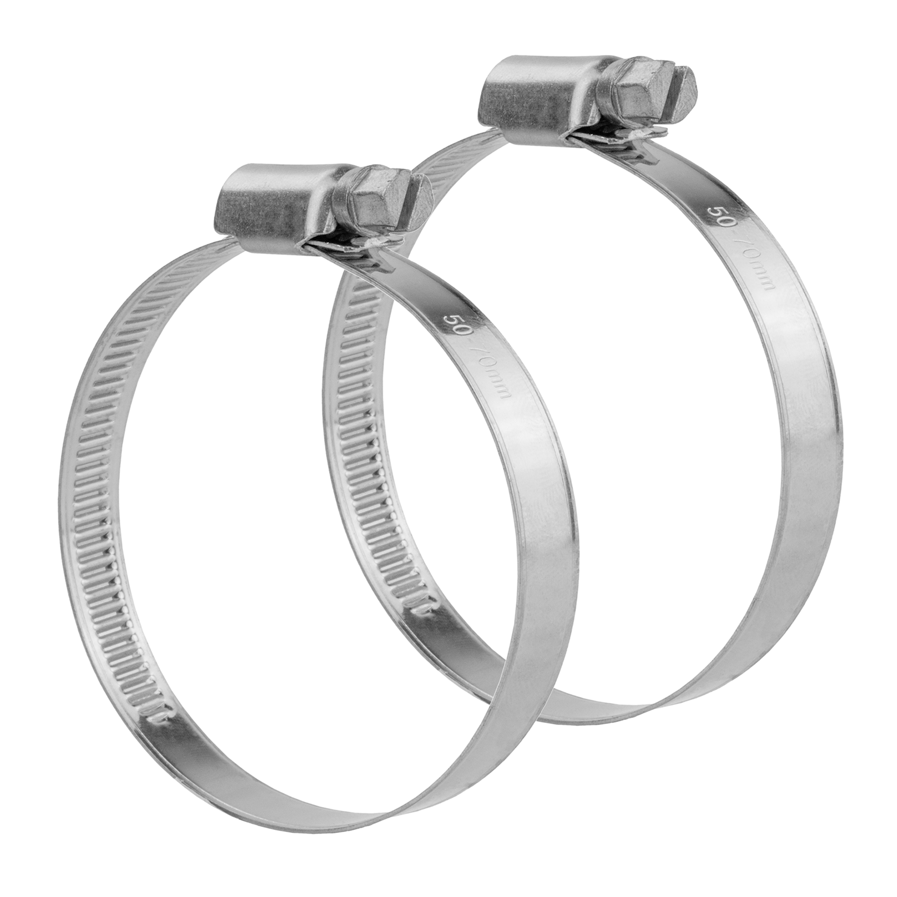 KCT Stainless Steel Hose Pipe Clip Tube Clamps for All types of Hose