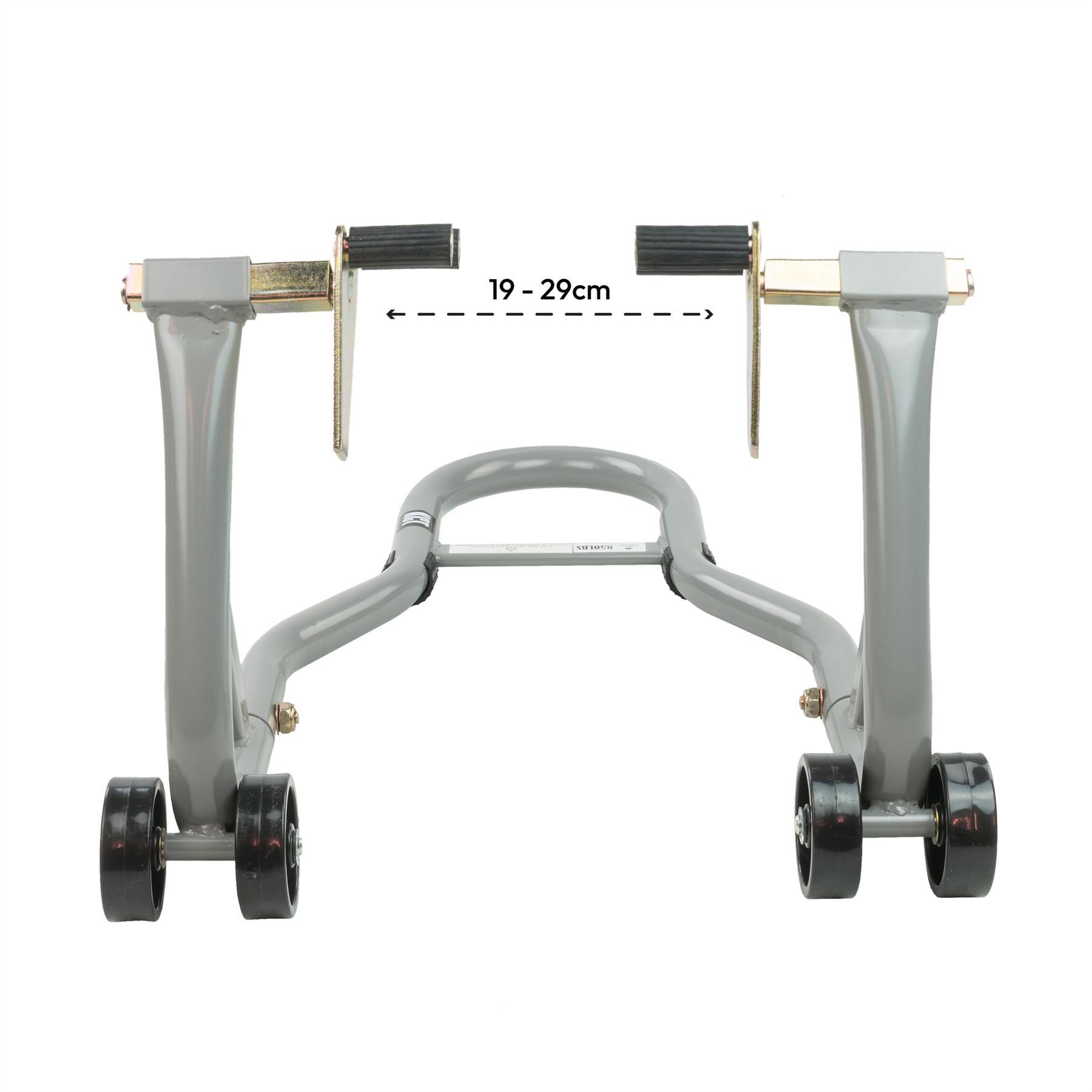 KCT Motorbike Front & Rear Heavy Duty Paddock Stand + Tyre Warmer Covers Combo