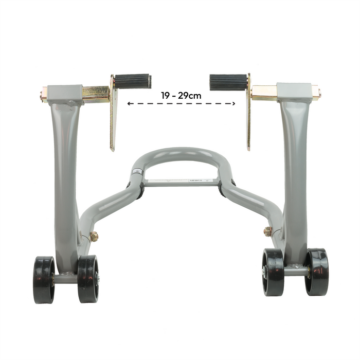 KCT Motorbike Front & Rear Heavy Duty Paddock Stand + Tyre Warmer Covers Combo