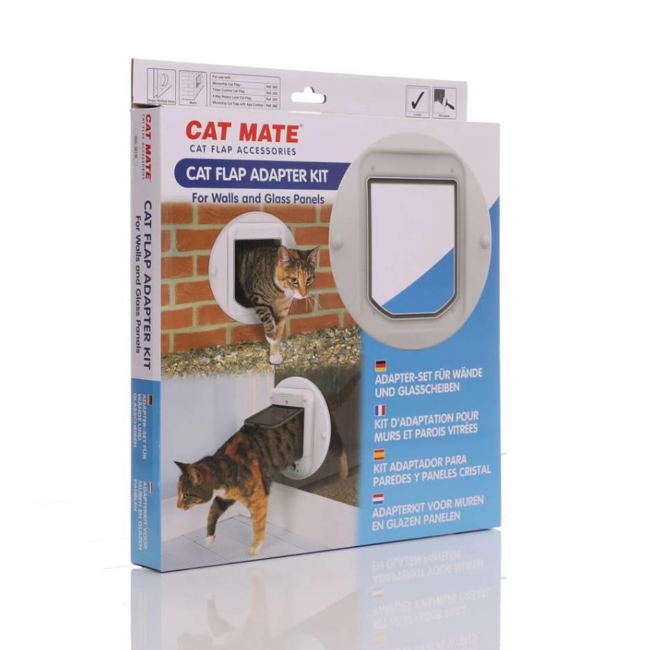 Cat Mate Cat Flap Adaptor Kit for Walls and Glass Panels