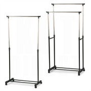 KCT Adjustable Clothes Racks on Wheels