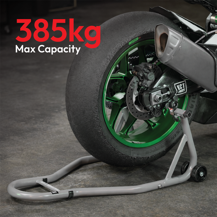 KCT Motorbike Rear Paddock Stand Spool Cradle
