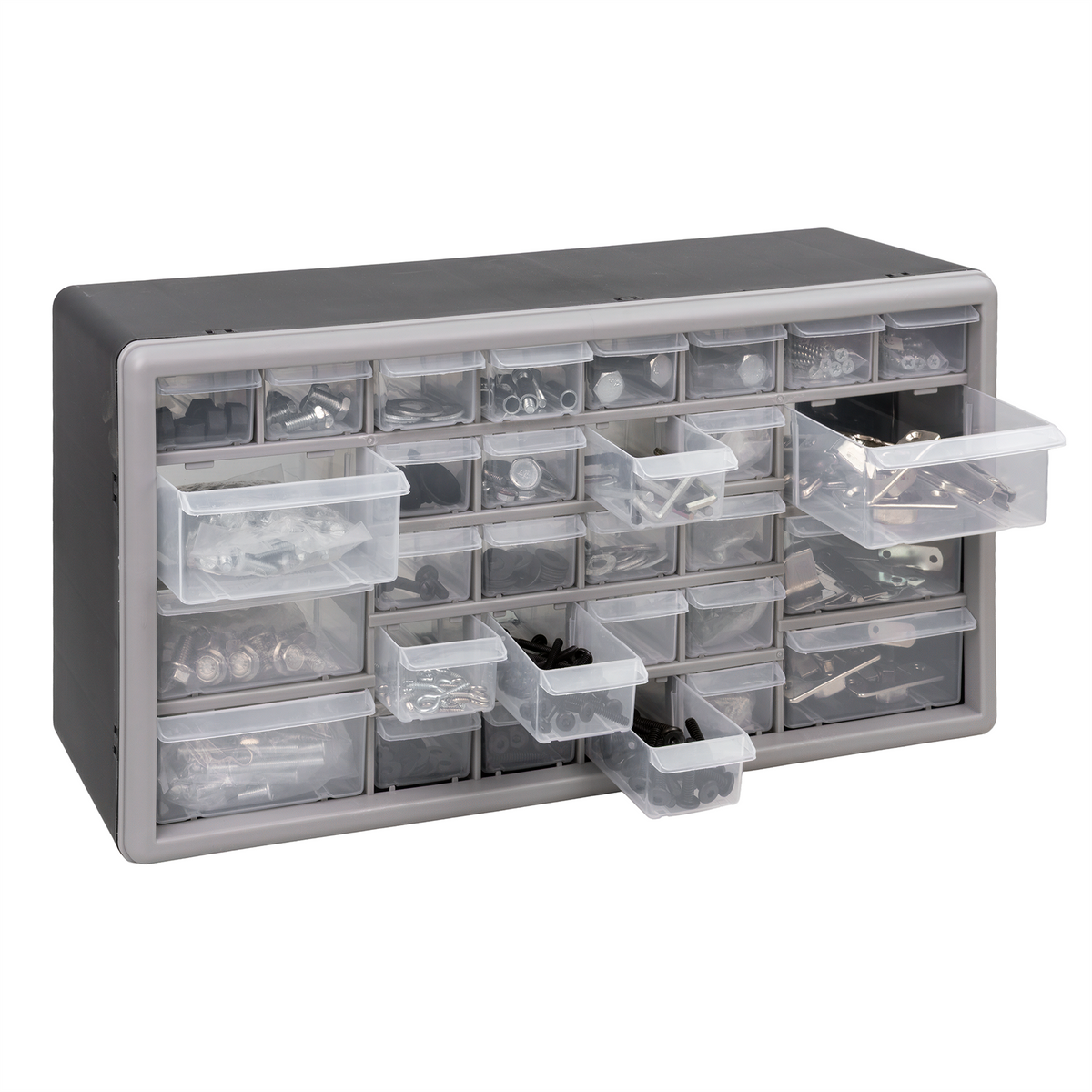 KCT Plastic Multi Compartment Wall Mountable Storage Drawer Units