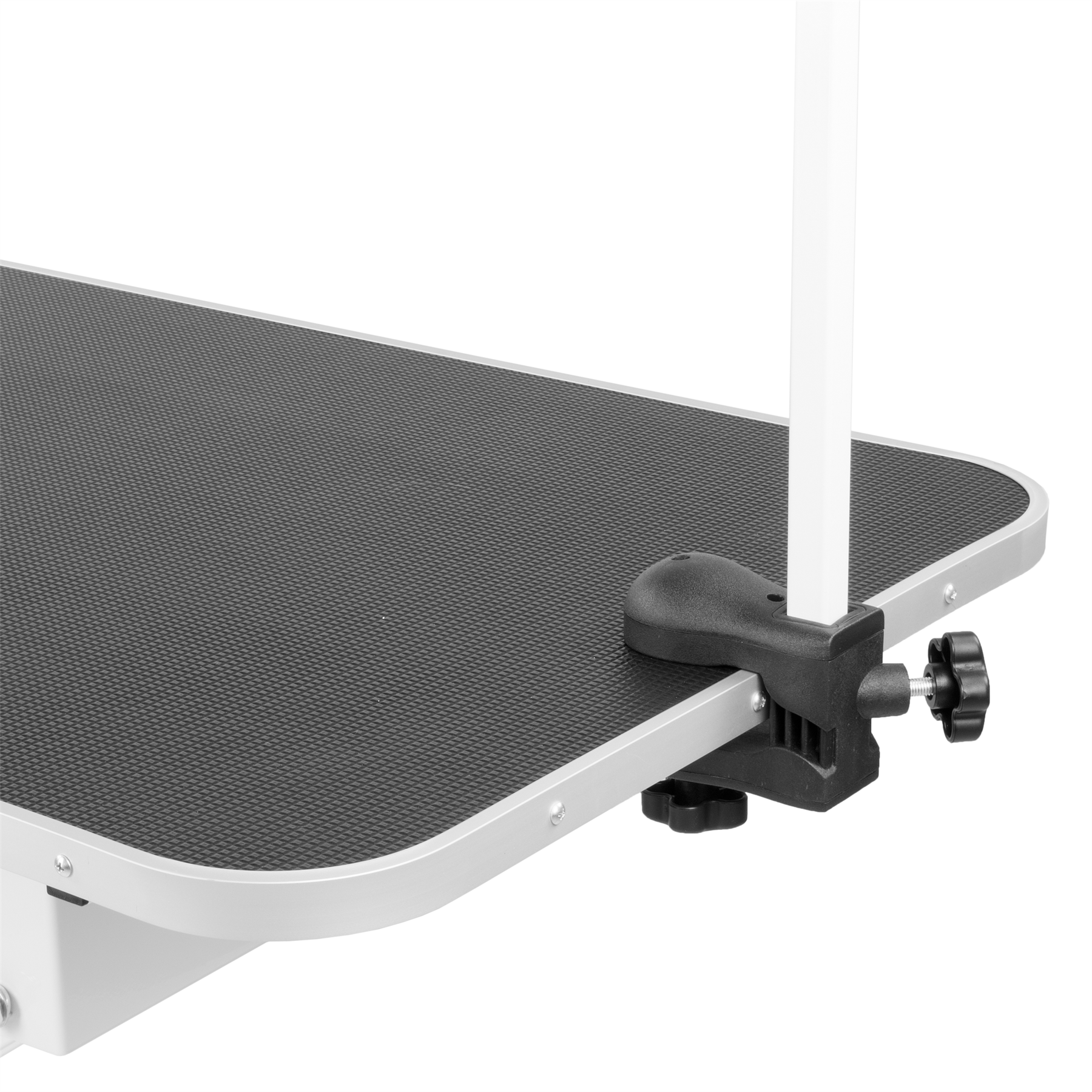 KCT Large White Adjustable Hydraulic Dog Grooming Table