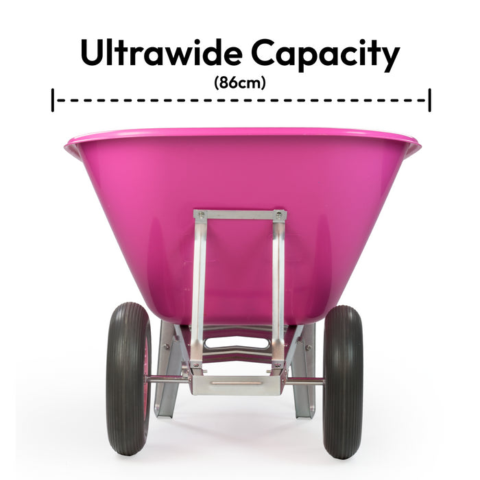 KCT 200L XL Heavy Duty Twin Wheelbarrow
