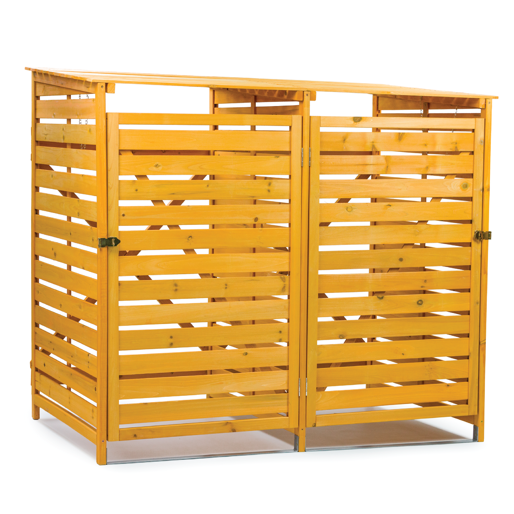 KCT Double Wheelie Bin Storage Shed