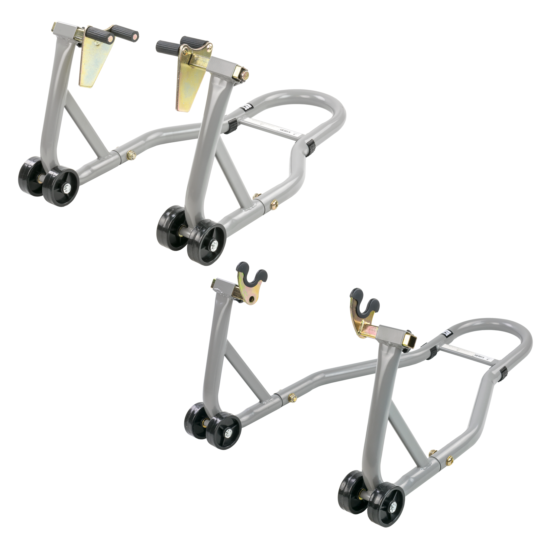 KCT Motorbike Front & Rear Paddock Stand Spool Cradle