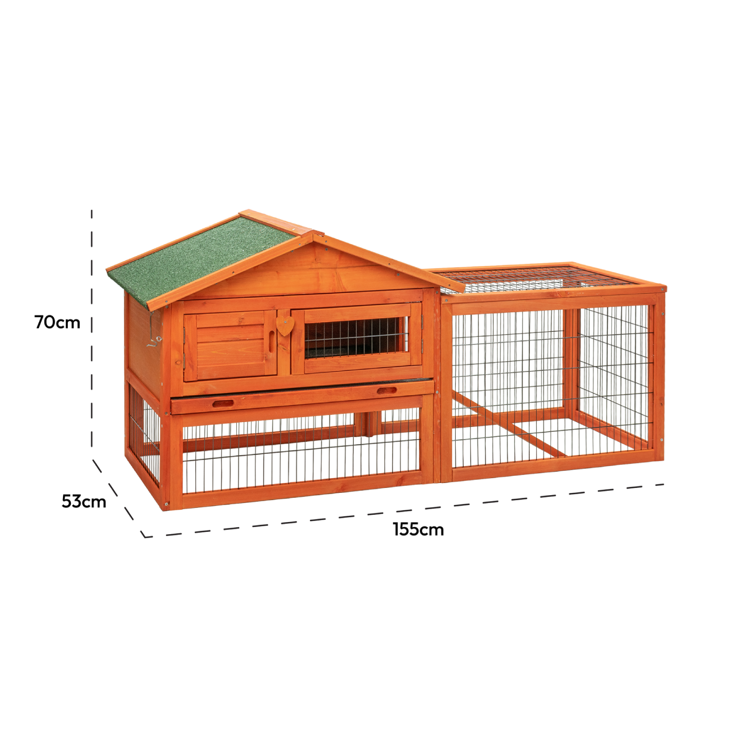 KCT Outdoor Verona Rabbit Hutch and Pet Run – KCT Direct