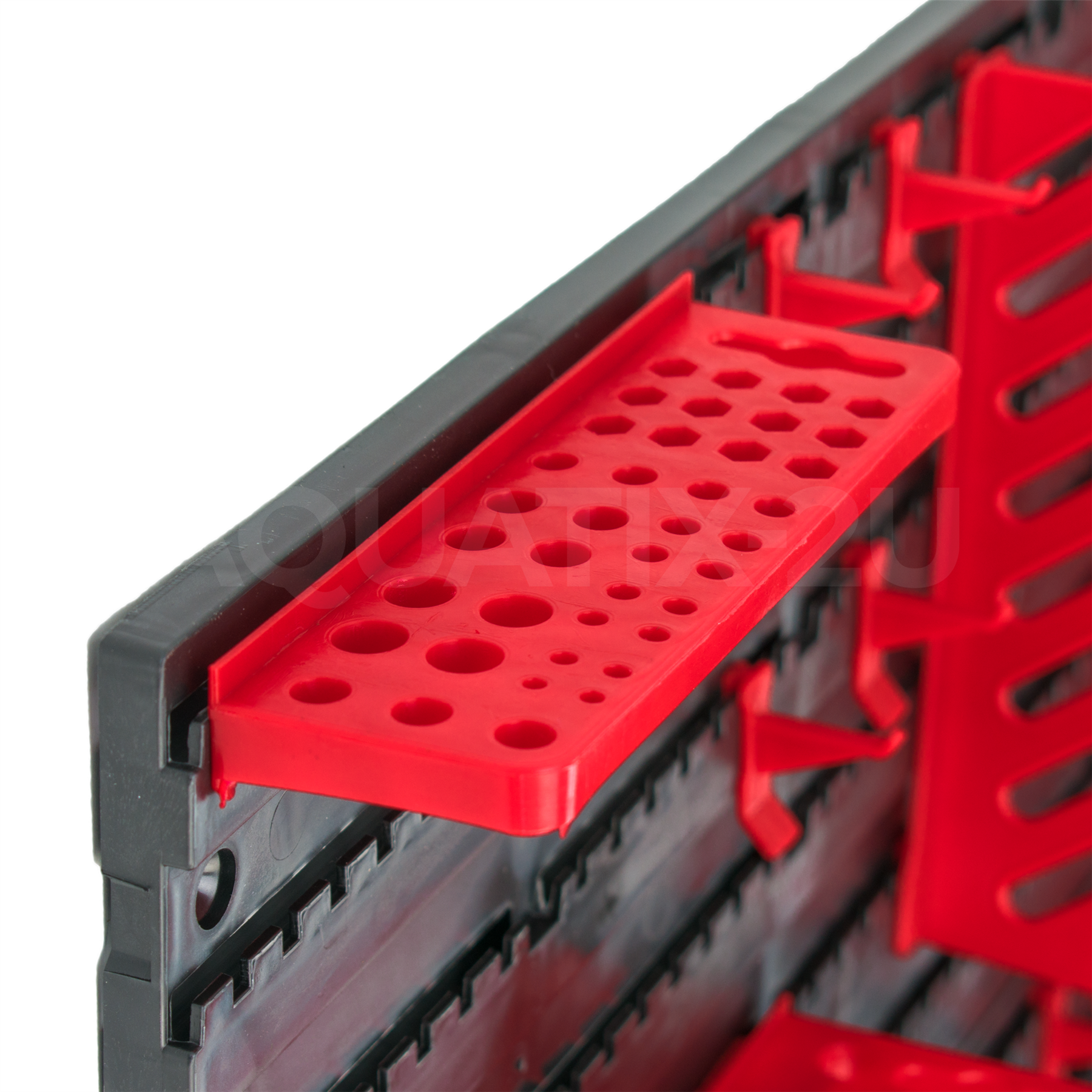 KCT 46pc Wall Mount Storage Bin Organiser