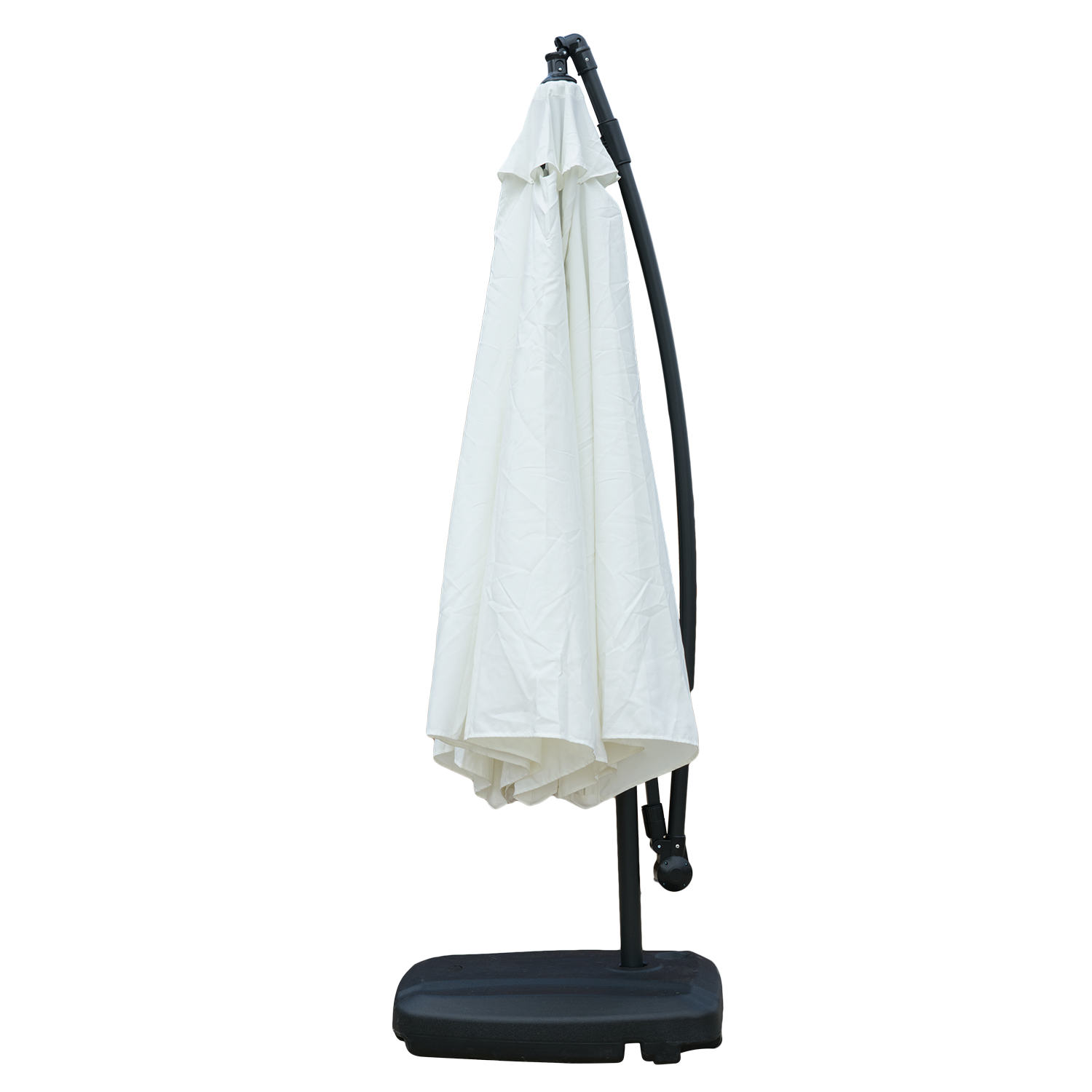 KCT 3m Large Cantilever Garden Parasols with Base and Cover Kit