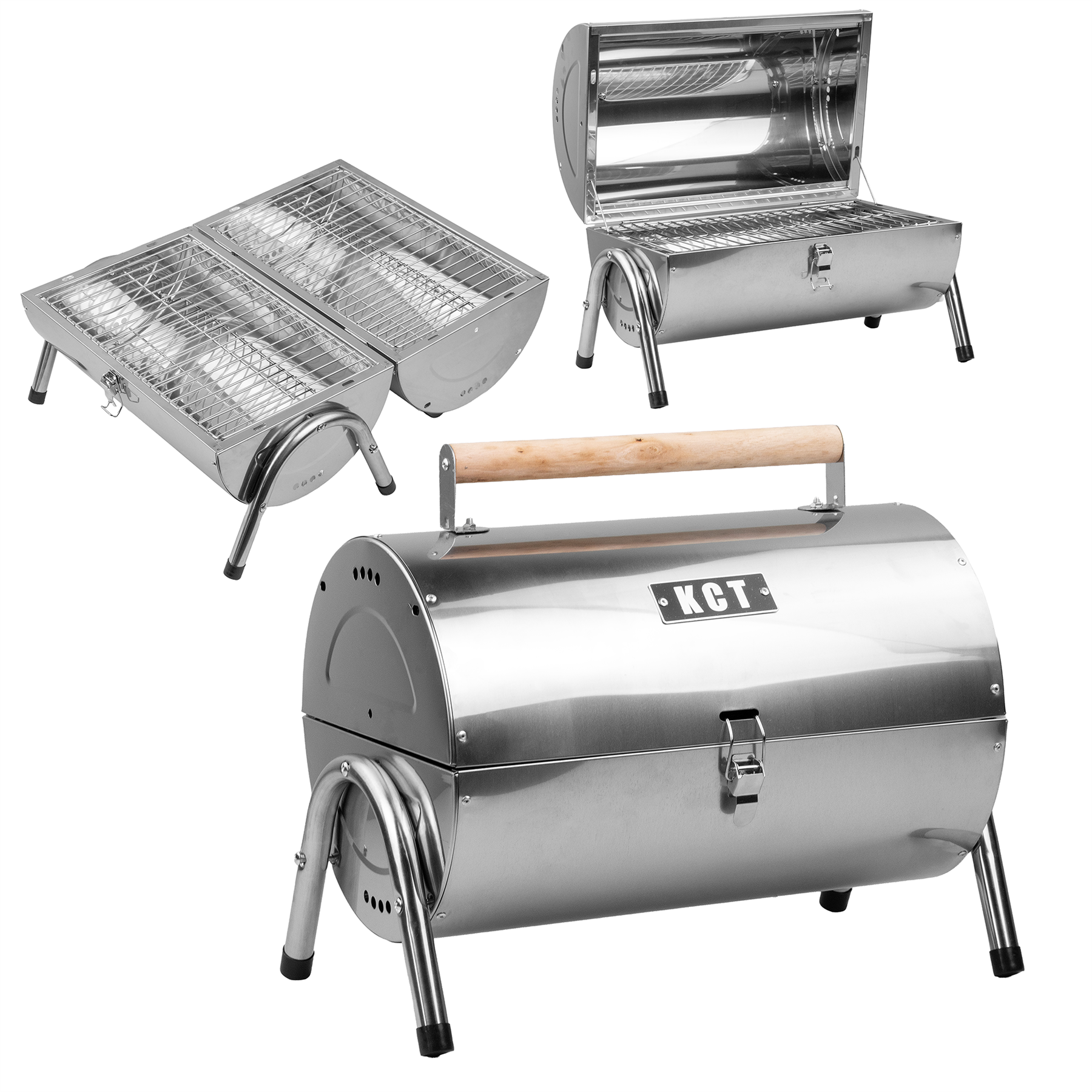 KCT Portable Barrel BBQ
