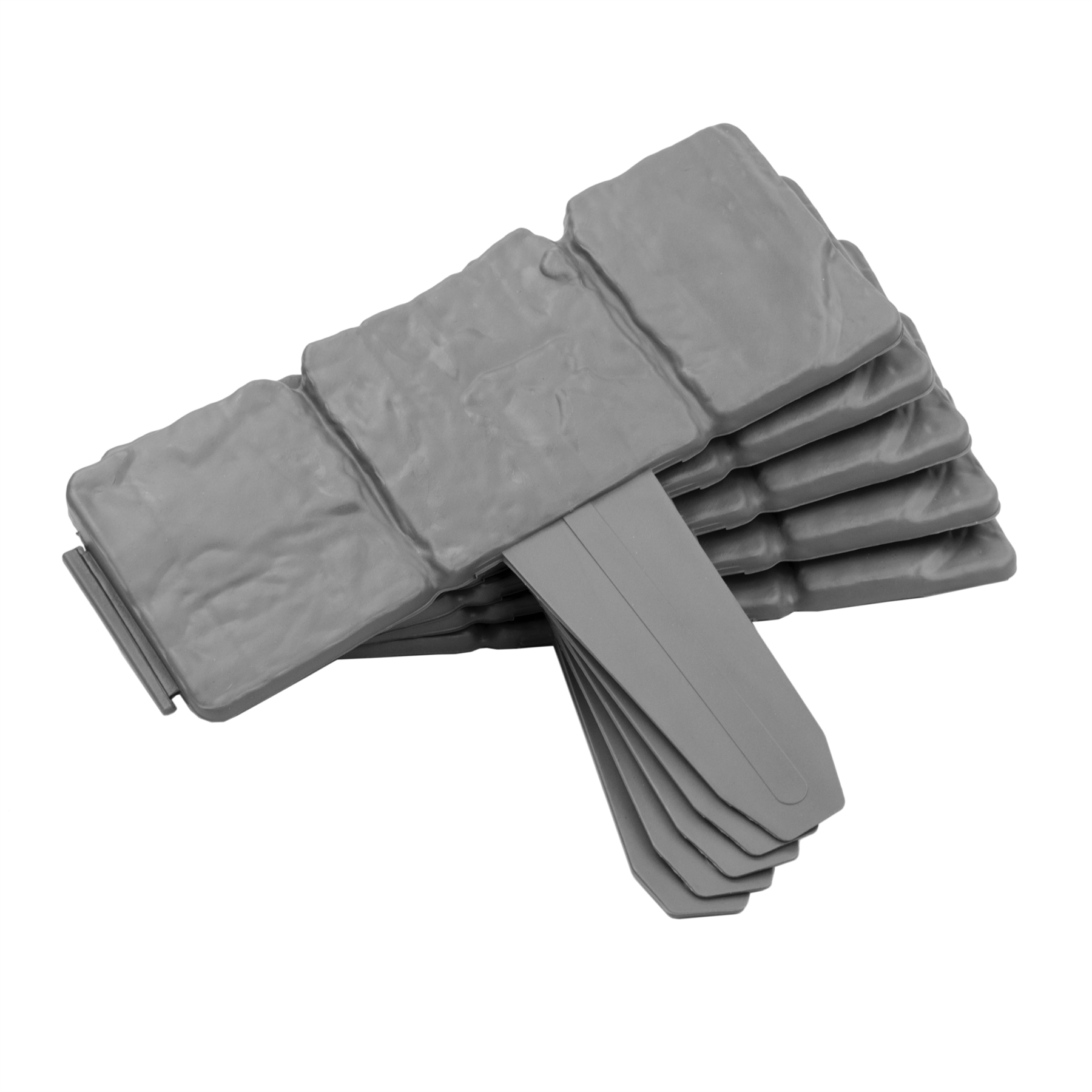 KCT Stone Slab Garden Borders - Pack of 8 Panels