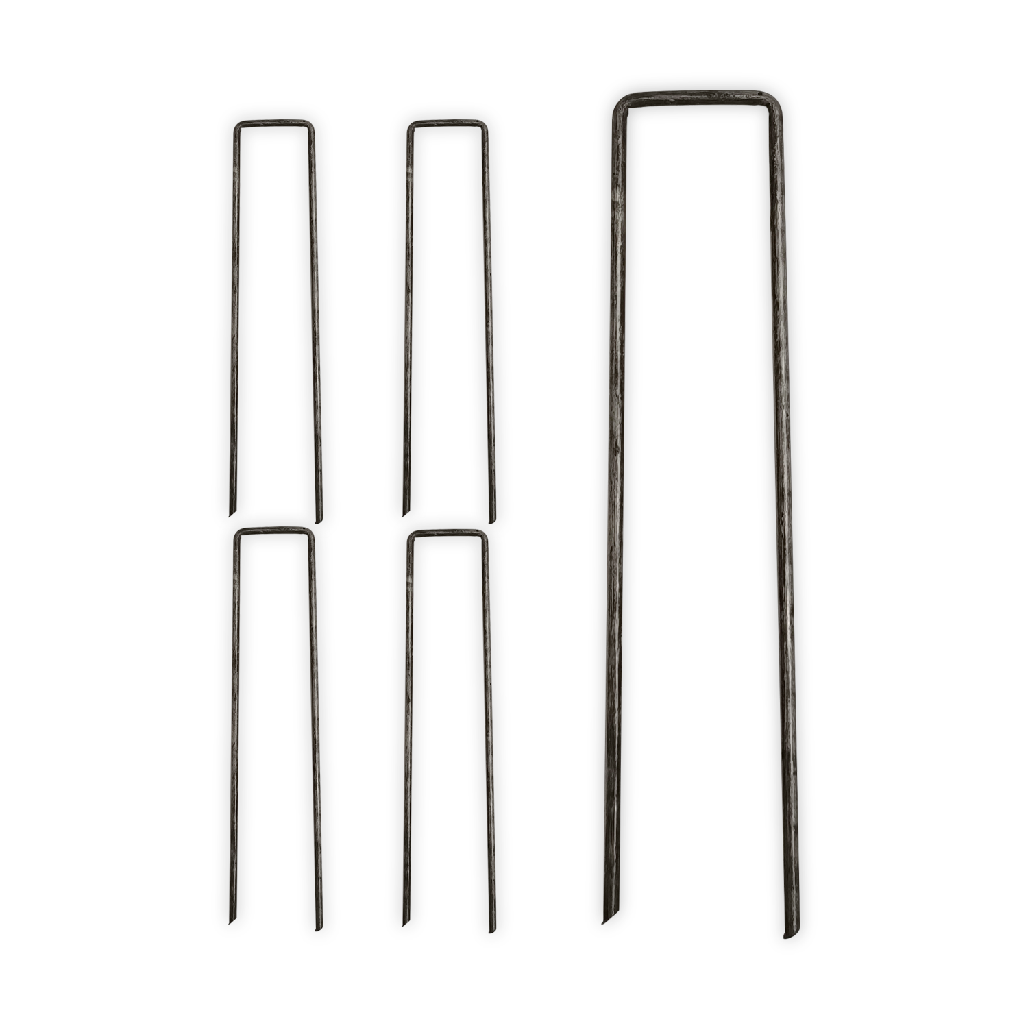 U Shape Garden Ground Stakes With Peg Puller