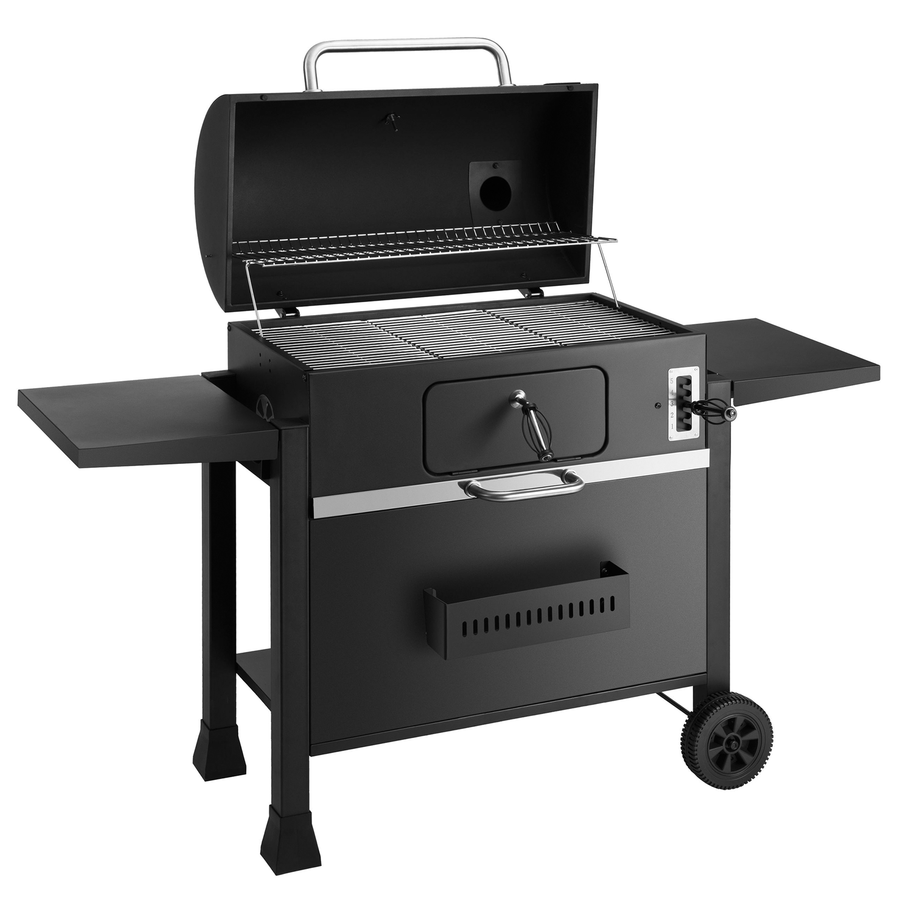 KCT XXL Charcoal BBQ Grill & Smoker