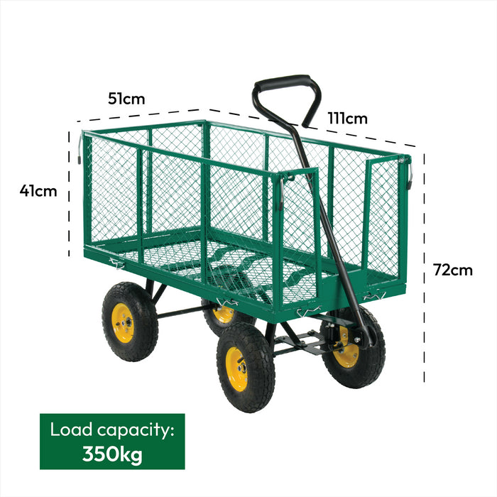 KCT Extra Large Heavy Duty Garden Trailer