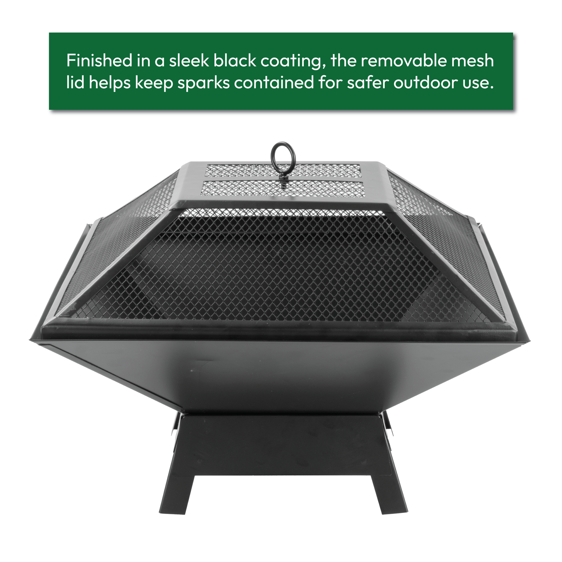 Contemporary Square Fire Pit - KCT