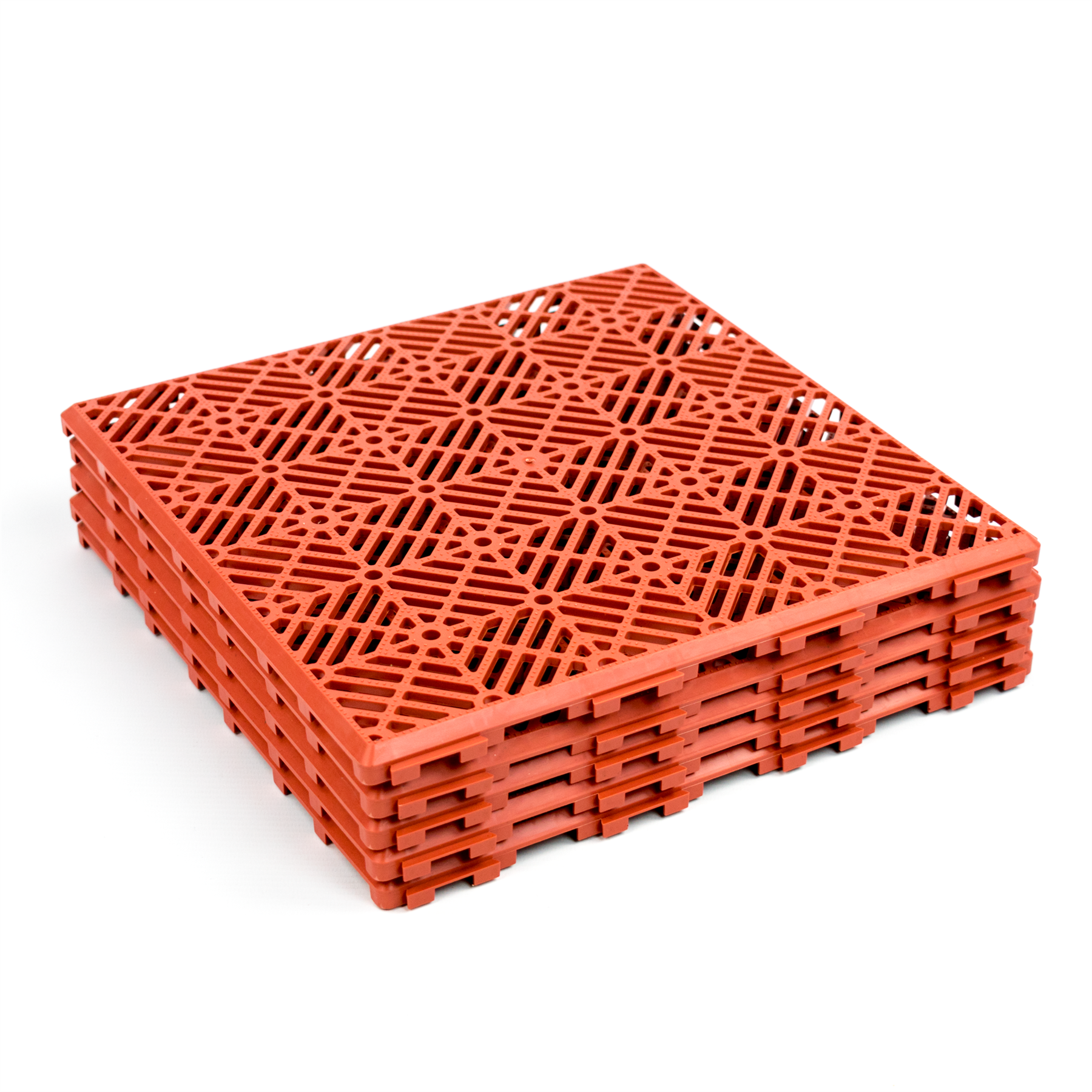 KCT Coloured Garden Path and Patio Decking Interlocking Tiles - Pack of 5