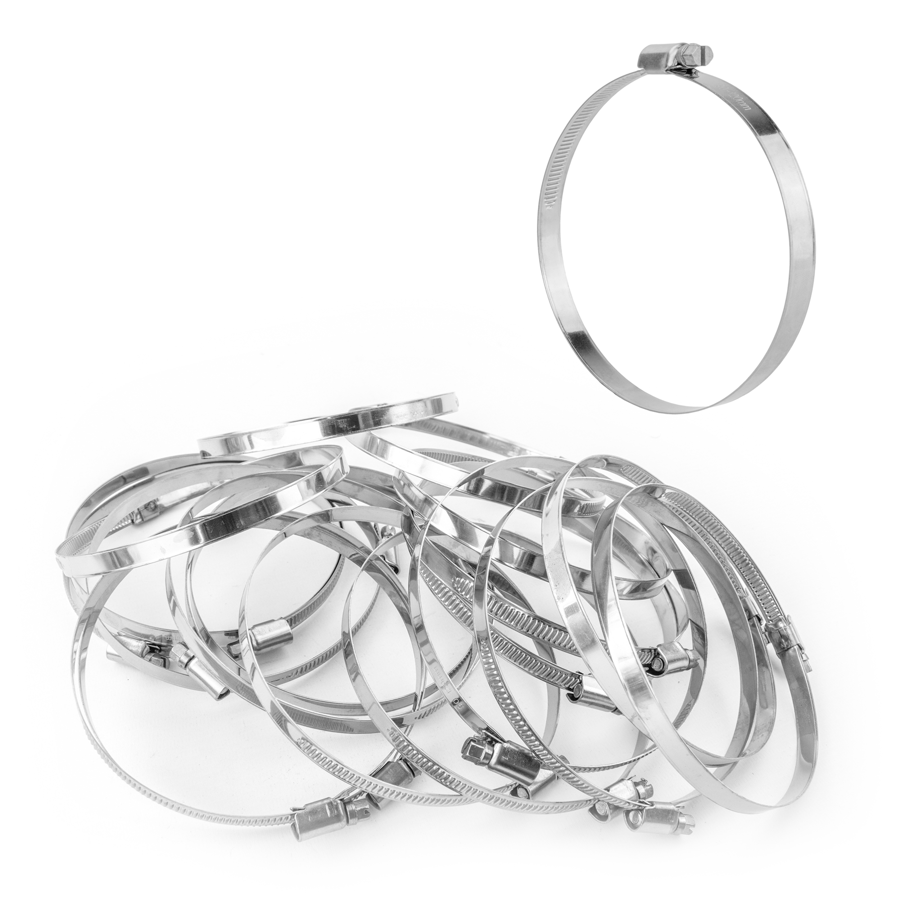 KCT Stainless Steel Hose Pipe Clip Tube Clamps for All types of Hose