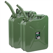 KCT 20L Jerry Can with Pouring Spout -  Twin Pack