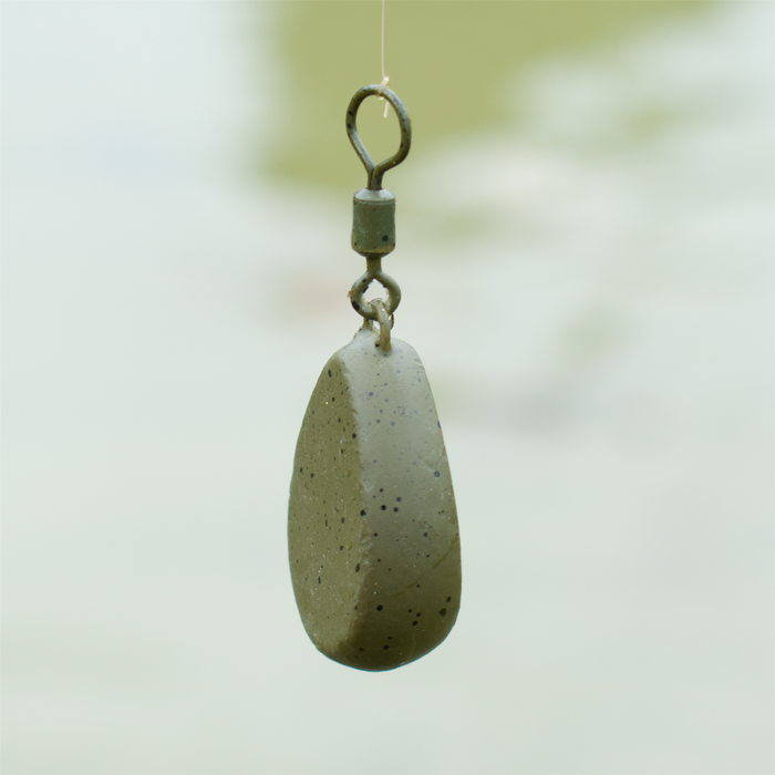 KCT Flat Pear Lead Fishing Weights1