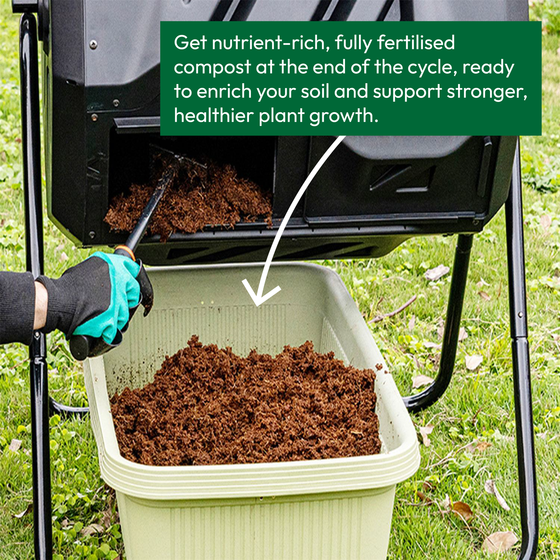 KCT Compost Tumbler 160 Litre Capacity
