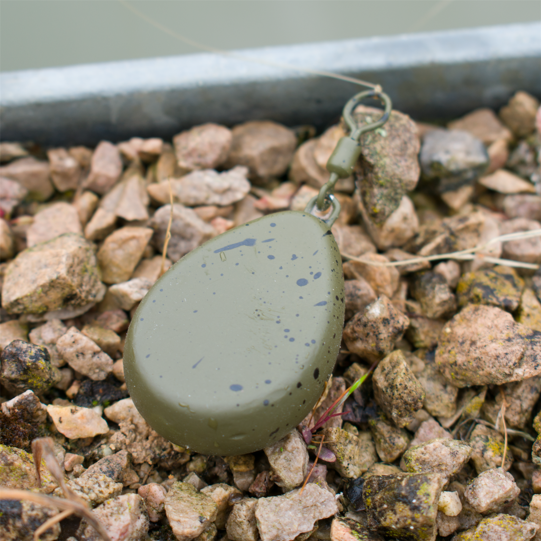 KCT Flat Pear Lead Fishing Weights