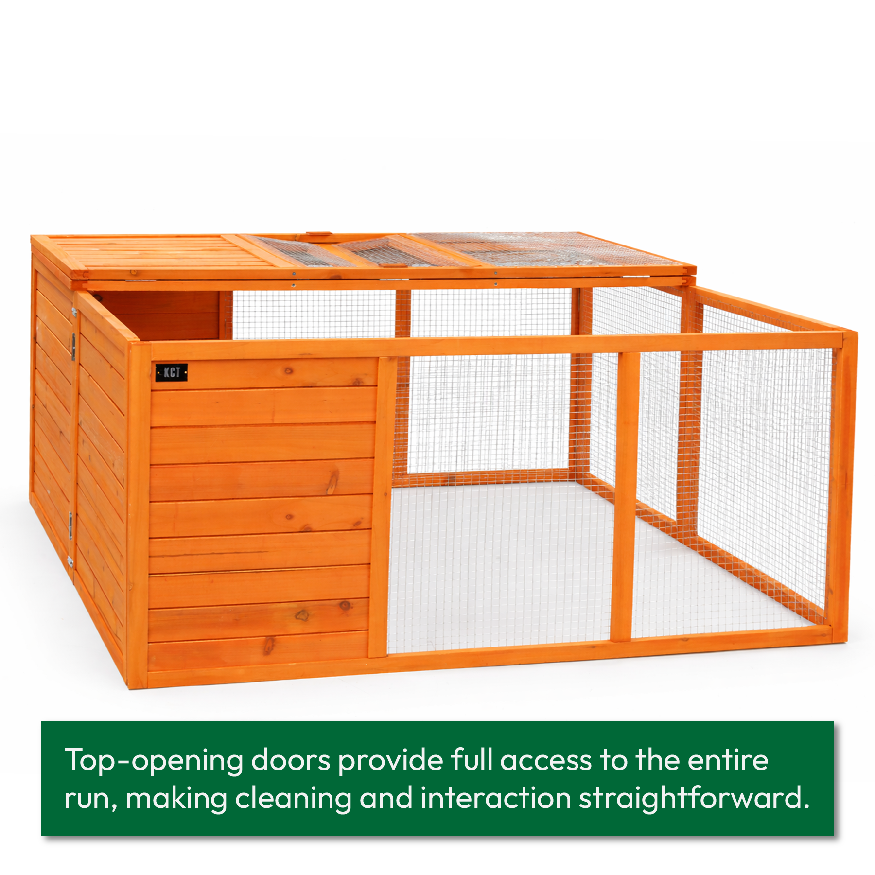 KCT 4x4 Square Wooden Rabbit Pet Run