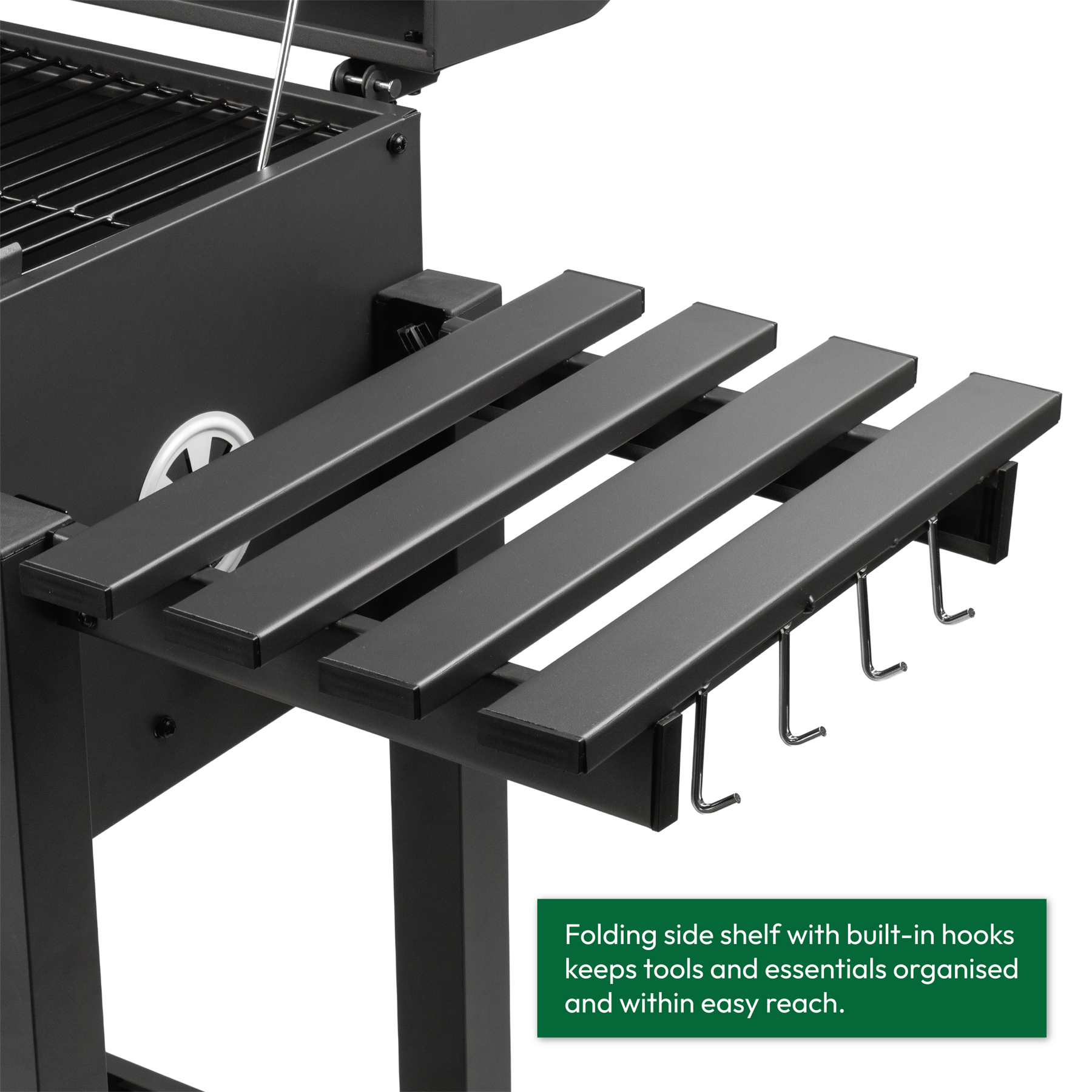 KCT Deluxe Charcoal BBQ Grill with Tool Set