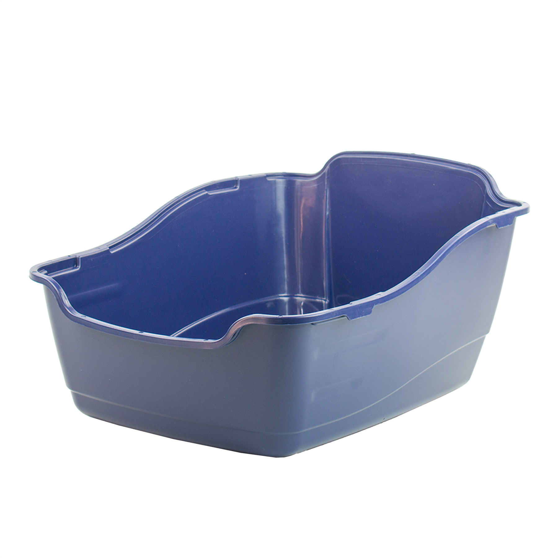 KCT Hooded Cat Litter Box/Tray - Blue