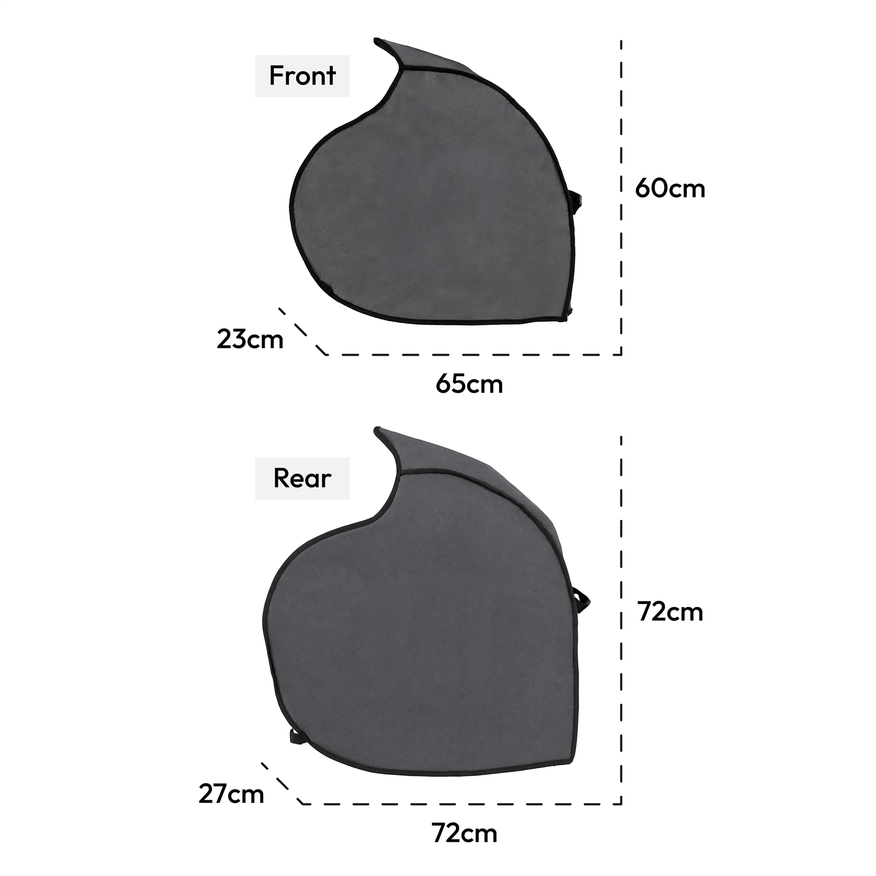 KCT Motorbike Front & Rear Wheel Bags & Tyre Warmer Covers Set