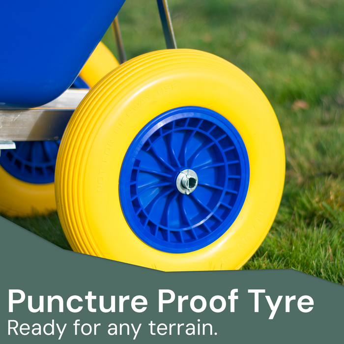 KCT 200L Wheel Barrow - Blue