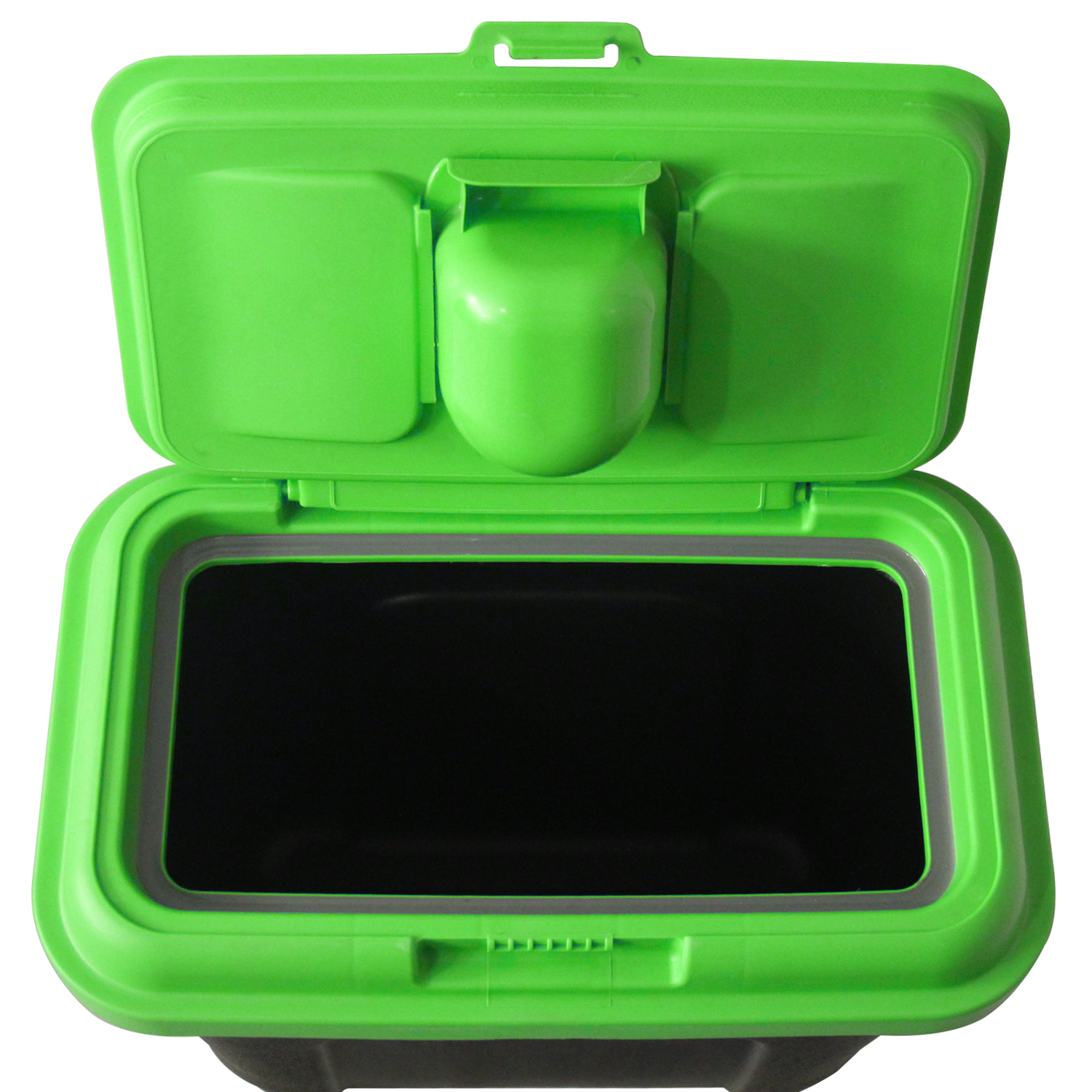 KCT 2 Pack 15L/7kg Pet Food Container - Green & Blue