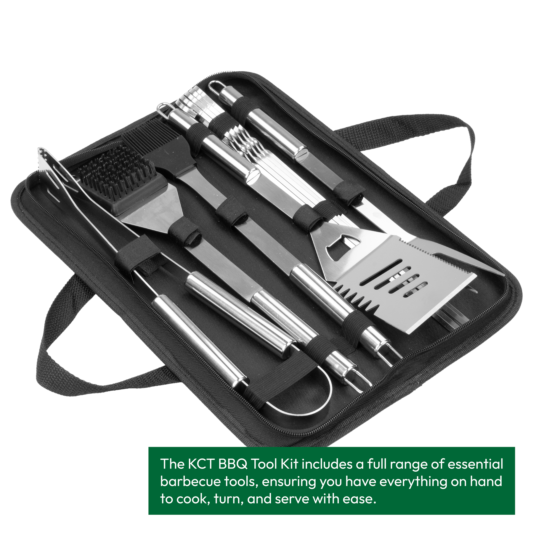 KCT BBQ Tool Set - 10 Piece